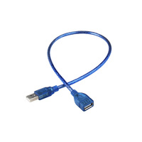 Extensión USB 2,0 USB hembra a macho extensor conector de alta velocidad cable para portátil PC TV Cámara