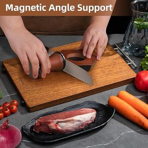 אבן השחזה מגנטית מתגלגלת חדשה 2 4 5 6 זוויות, אבן השחזה מתכווננת, משחיז סכינים מתגלגל - Product Image 4