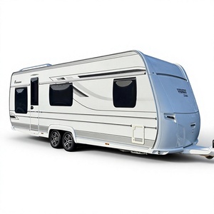 Trending Slightly Used Single-Axle Aluminum/Steel Travel Trailer Caravans Campers 4-Person Sleep Capacity Readily Available Sale - Product Image 1