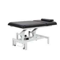 Table de massage électrique à moteur unique pour hôpital, lit de chiropratique avec coussin imperméable pour centre de réadaptation médicale