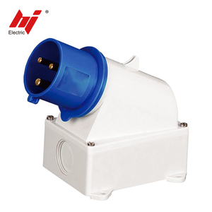 Phích cắm ổ Cắm Công Nghiệp 32A 2P + E 230V thiết bị đầu vào bề mặt gắn kết cắm - Product Image 1