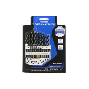 Kit de forets hélicoïdaux HSS TA1055, forets HSS et HSS-Co pour le perçage du métal, du bois et du plastique - Product Image 2