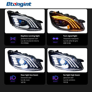 LEDヘッドライト自動車用アクセサリー06-12メルセデスベンツSクラス<span class=keywords><strong>W221</strong></span> 3つのバーで改造 - Product Image 5