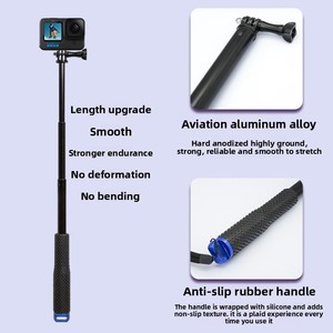 SORRISO 73cm teleskopik Selfie sopa <span class=keywords><strong>3</strong></span> eksen Gimbal sabitleyici kablosuz Vlogging kiti kullanışlı telefon kamera aksesuarları akıllı telefonlar - Product Image 5