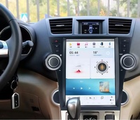 12,1 Zoll Android Auto-Videoplayer Radio Stereo für Toyota Highlander 2007 - 2014 Tesla-Bildschirm GPS Multimedia Carplay Haupteinheit