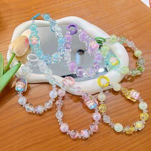 พวงกุญแจโทรศัพท์มือถือแบบโปรโมชั่น ประดับลูกปัด ตกแต่งสวยงาม - Product Image 4