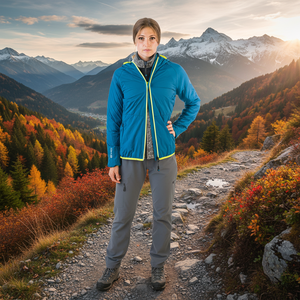 La Thuile giacca a vento da donna JKT leggera rigida chiusura con cerniera in poliestere per imbottitura taglia invernale/autunnale XL - Product Image 3
