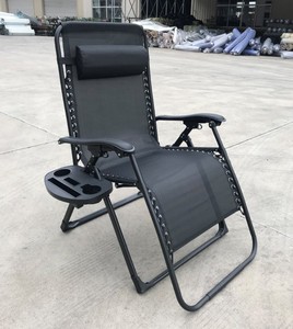 Ghế Hỗ Trợ 350LBS, Ghế Xếp Không Trọng Lực, Điều Chỉnh Được Ngoại Cỡ, Có Tựa Đầu Bàn Bên Cho Hiên Nhà Sân Ngoài Trời - Product Image 2