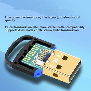 USB kablosuz BT 5.4 Dongle adaptörleri konnektörler 61klavye kulaklık hoparlör için 61bue harici alıcı verici adaptörü - Product Image 3