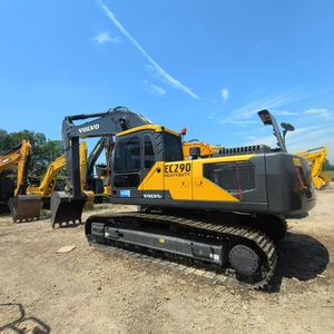 2023 alta calidad usada Volvo EC290 retroexcavadora hidráulica pesada excavadora sobre orugas excavadora grande con caja de cambios de alta calidad para la venta - Product Image 1
