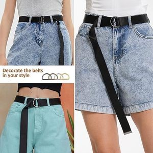 Pack <b>Metal</b> D Ring For Purse Making Aprons Belts Dee Rings <b>Metal</b> Buckle For Canvas Bags Webbing Leather Straps <b>Wallets</b> Crafts Pet - Product Image 5