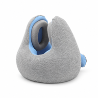 Nouveau design, casque à réduction de bruit intelligente en mousse à mémoire de forme, super confortable et doux pour la peau, avec support de cou Bluetooth intégré