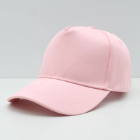 Casquette de baseball personnalisée par le fabricant, style sportif, 5 panneaux, cadre en K, logo brodé 3D, visière incurvée bicolore, unisexe, 100% coton