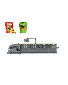 Cookie Biscuit Dry Food Zipper Bag Doypack Packing Machine Automatic Integrated Filling Sealing Weighing Packing Machine