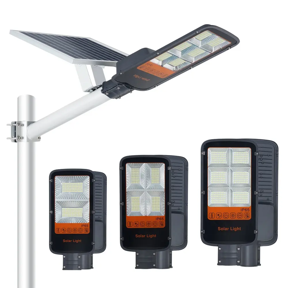 Bosun split type high lumen waterproof ip65 led 300w solar street light lights outdoor solar street light