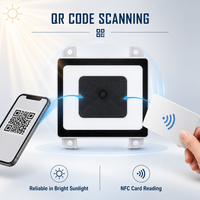 Module de scanner de code QR 2D intégré, lecteur de carte NFC, fonction de glissement, interface USB TTL, borne de commande en libre-service