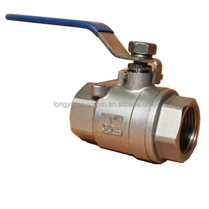ANSI 2 Piece Food Grade Stainless Steel 304 316 Ball 1000 WOG Soft Seal Internal Thread Manual Ball - Product Image 4