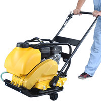 Compacteur à plaques diesel VIBROPAC SS-PC80T pour la construction avec une longue durée de vie, garantie d'un an, léger, 85 kg