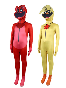 Costume de scène pour adultes et enfants, combinaison de cosplay d'anime Halloween Pappy de Smile Animals Bobby's Playtime - Product Image 5