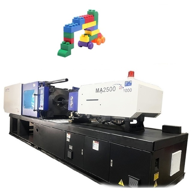 250 Ton Hybrid Injection Molding Machine with PLC and Motor Plastic Toys Used Haiitan Large Ma2500