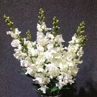 Bunga Delphinium Violet Sutra Buatan Terlaris untuk Dekorasi Pernikahan dan Rumah, Realistis, Tahan Lama, Grosir Pabrik, untuk Berkebun