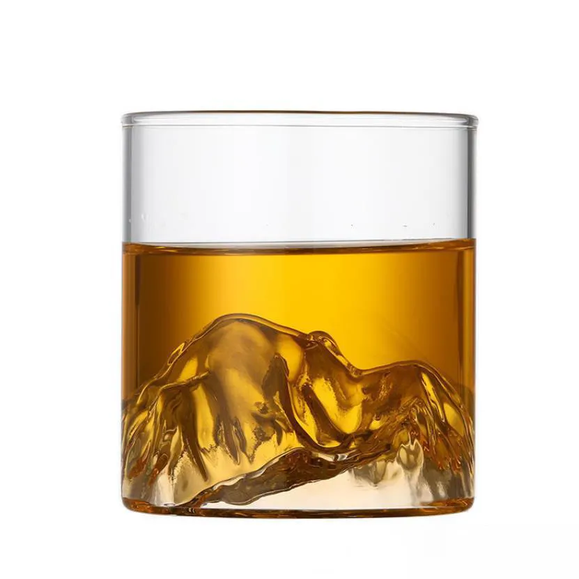 Special Unique Handmade High Borosilicate Glass Whiskey Glass Cup