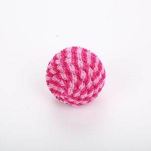 Eco-Friendly Stocked Small Pet Toys 4.6cm Wool <b>Balls</b> for Cats Made of Cotton Daily Use Animation Cartoon Styles - Product Image 2