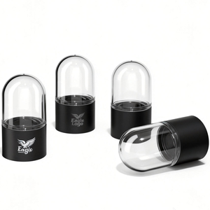 Frascos de Vidrio para Cápsulas de Medicina Reciclables, con Tapa de Domo a Prueba de Niños, <span class=keywords><strong>26</strong></span> Dram, a Prueba de Olores, para Hierbas, con Tapa de Domo <span class=keywords><strong>CRC</strong></span> - Product Image 2