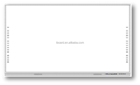 Tableau blanc interactif numérique infrarouge intelligent Iboard 65 pouces, 20 points de contact, résolution 4K, 120 Hz, caméra 13 MP