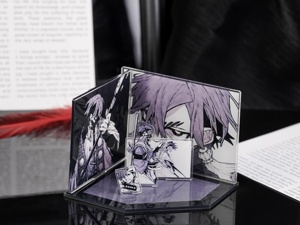Expositor de Acrílico OEM/ODM de 5 Piezas y 9 cm con Escena de Manga, Personaje Zanka - Product Image 6