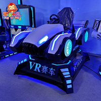 Simulateur de course de jeu nouvelle technologie Vr Machine de jeu de course de voiture 9d Vr simulateur de conduite de voiture