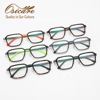Montures optiques pour hommes en acétate de qualité supérieure, sans vis, pour lunettes de vue, vente en gros