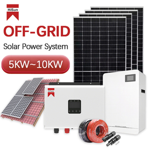 Sistema Solar Fuera de la Red de 6KW, Monofásico, de Bajo Voltaje, Sistema de Respaldo para Uso Doméstico - Product Image 1