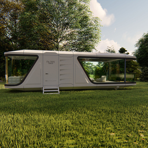Casa Cápsula Espacial de Lujo al por Mayor, Oficina Móvil, <span class=keywords><strong>Hotel</strong></span> Cápsula Pequeño de 2 Dormitorios para Viajes - Product Image 4