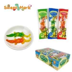 Nefis timsah şekilli şeker tatlı lal sakızlı şeker çocuk eğlence şeker - Product Image 1