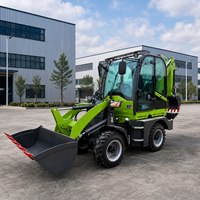 LUYU CE EPA Diesel-Radbaggerlader Neue Bagger- und Frontlader-Kombination