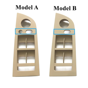 LHD RHD Car Master Window Switch Panel Inner Black Accoudoir Cover Replacement For <span class=keywords><strong>BMW</strong></span> 3 Series E90 E91 316 318 320 325 328i - Product Image 2