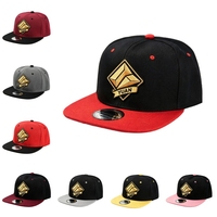 Gorra Snapback de 6 Paneles con Bordado 3D Estilo Europeo Americano, Transpirable, para Cabezas Grandes, Visera Plana, Estilo Hip-Hop, ¡Gran Venta!