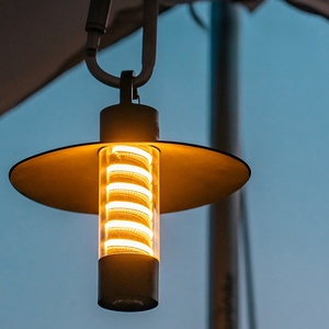 Lampe de camping LED portable, trépied, <span class=keywords><strong>lanterne</strong></span> <span class=keywords><strong>extérieure</strong></span>, lampe torche, modes d'éclairage 3 en 1, étanche IP54, batterie 2000 mAh, lampe 4-12 h - Product Image 1