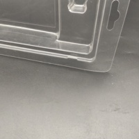 Boîte personnalisée d'emballage blister à clapet en PVC transparent et PET à chambre unique recyclable pour le maquillage et le parfum