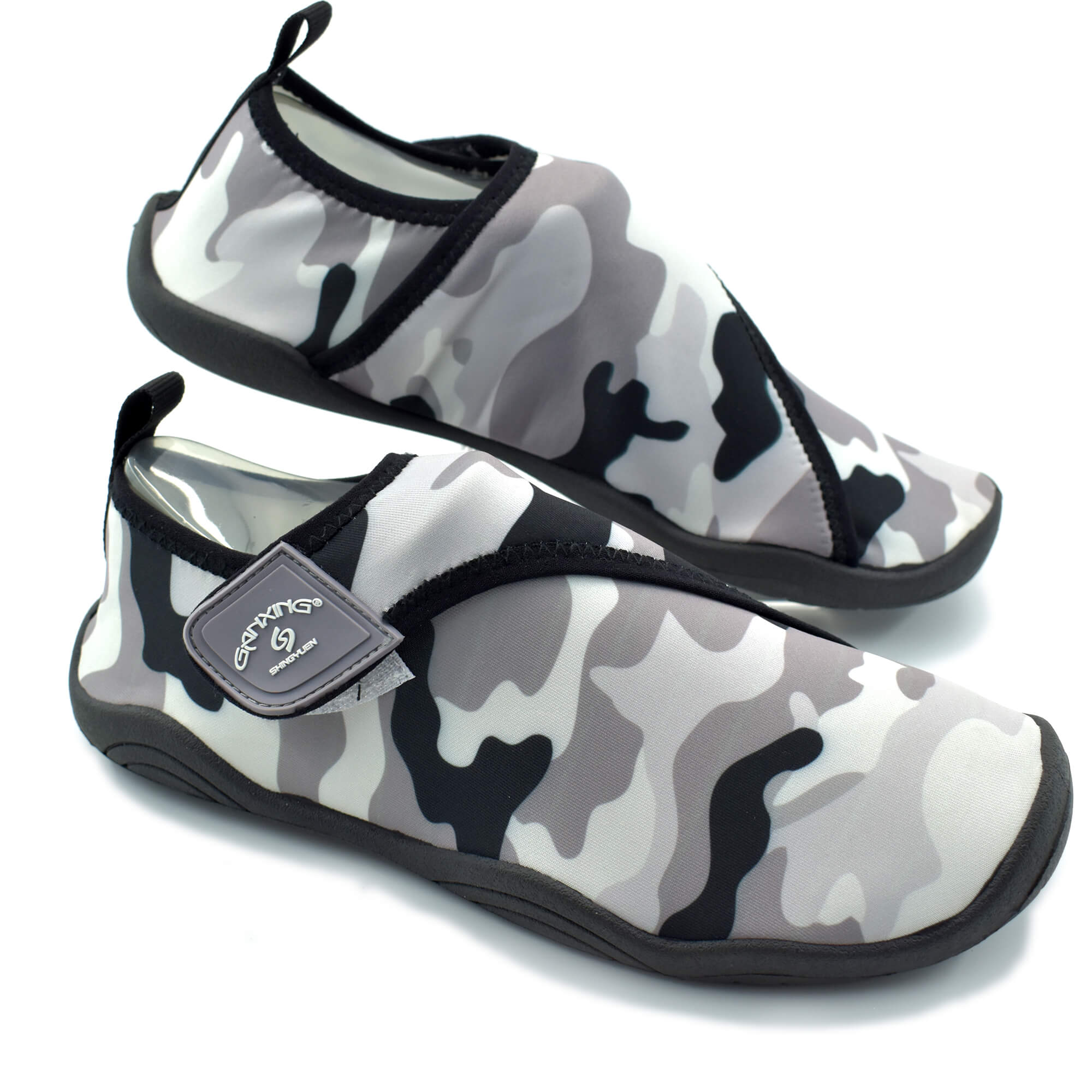 Оптовая продажа, обувь для ходьбы по бегу, нескользящая прочная обувь из полиэстера с стелькой из ЭВА