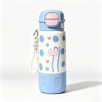 Thermos isotherme à double paroi en acier inoxydable 304, avec couvercle torsadé, finition mate, portable, réutilisable, marque privée