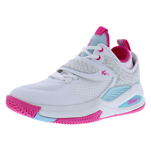 Chaussures pour filles AND1 Gamma 4.0 SS GS Modèle AD90144GWP Taille 1 Couleur Blanc/Rose foncé - Product Image 2