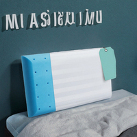 Collection de oreillers Queen Size en mousse à mémoire de forme ferme (lot de 2) – Design bloc uni, forme rectangulaire, soutien maximal pour le cou et la colonne vertébrale – Fabriqué en Chine