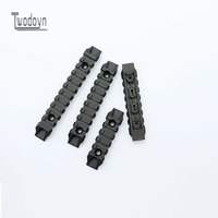 Rail en nylon Jingji SLR de haute qualité, 5/7/9/11 emplacements, 21 mm, haute résistance, durable, couleur sable noir K/M, pour la chasse tactique en extérieur