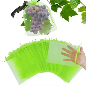Многоразовый сетчатый мешок для защиты фруктов гуава/пакеты для упаковки сухих фруктов/мешок для джута для защиты от насекомых, птиц, мух