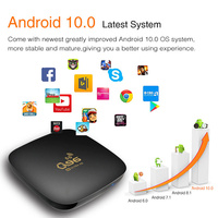 BYINTEK Q96-5G hd Vidéo 4k Android 10 Meilleur Récepteur Satellite Android Smart Tv Box avec 16 ROM Support 3D Jeux