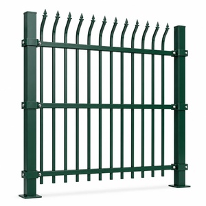 <span class=keywords><strong>Piquet</strong></span> de clôture en acier anti-corrosion de 1,8 m de hauteur, couleur personnalisée, pour projets scolaires, en gros - Product Image 5