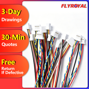 Mini Micro SH 1.0 JST 2/3/4/5/6/7/8/9/10 Pin Konektor Elektronik DIY 20Pin Terminal Konektor Tunggal 28AWG Kabel Kawat PVC - Product Image 1