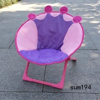 Chaise de plage pliable en métal et aluminium, style pêche, couleur, matériau, origine, type, dessin animé, chaise lunaire pour enfants, nouveauté 2026